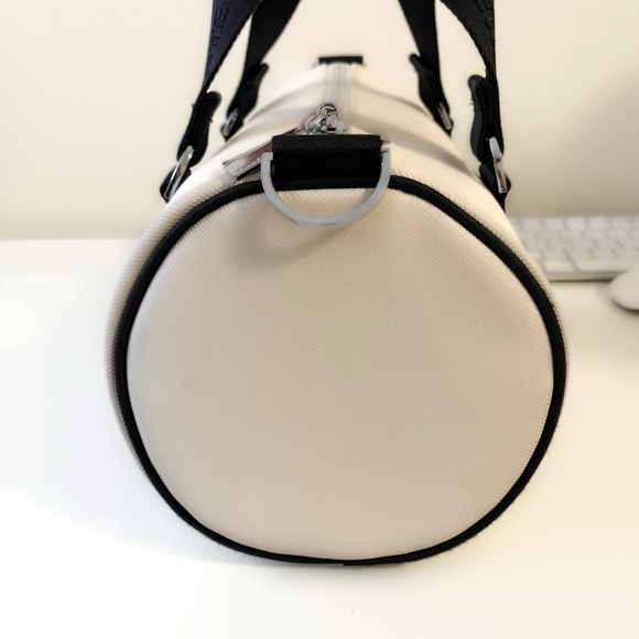 LACOSTE Large Crossbody Roll Bag, WHITE - Picture 3 of 5